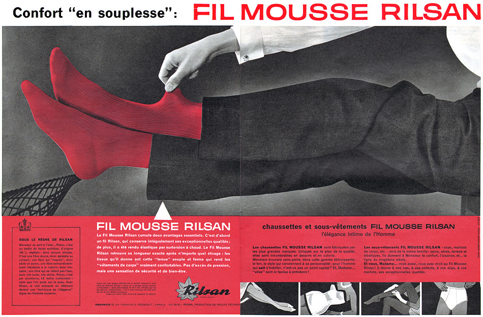 Publicité Rilsan 1959