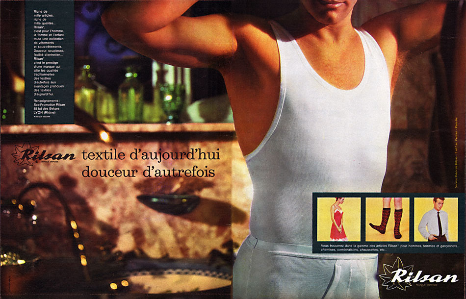 Publicité Rilsan 1963