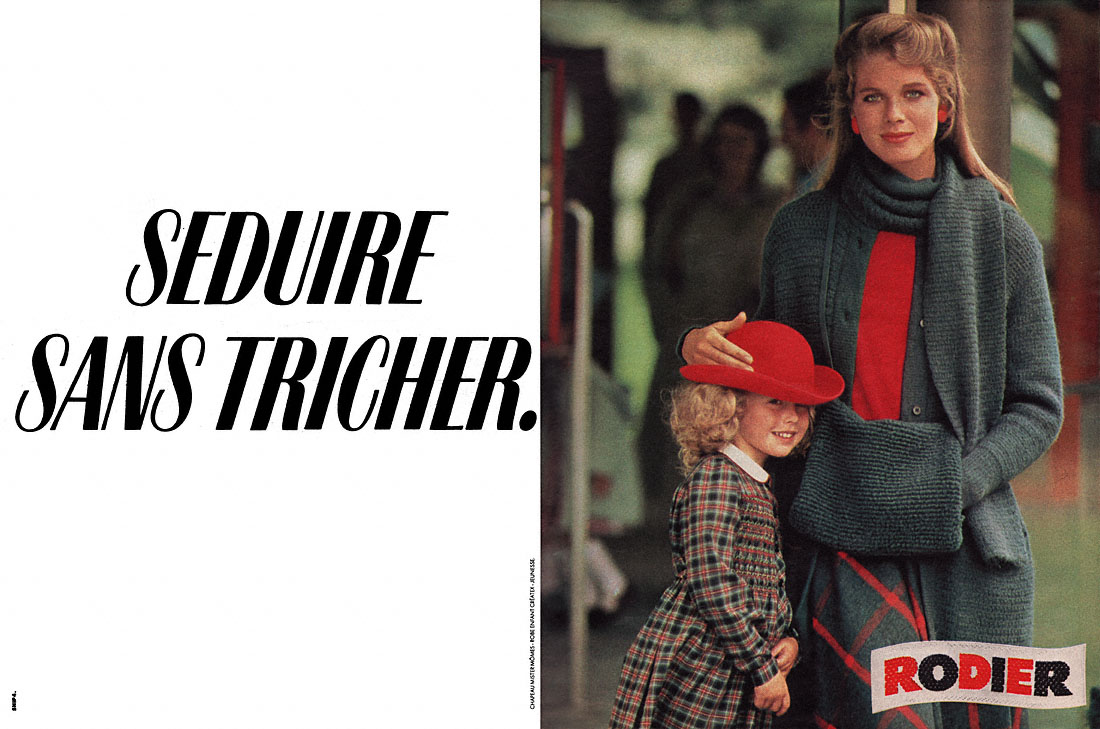 Publicité Rodier 1980