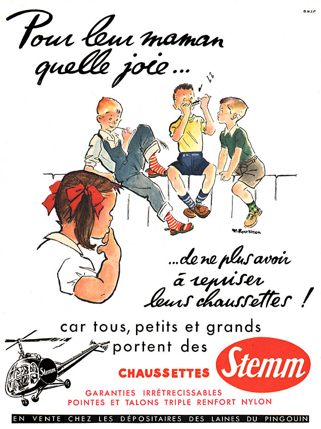 Publicité Stemm 1951