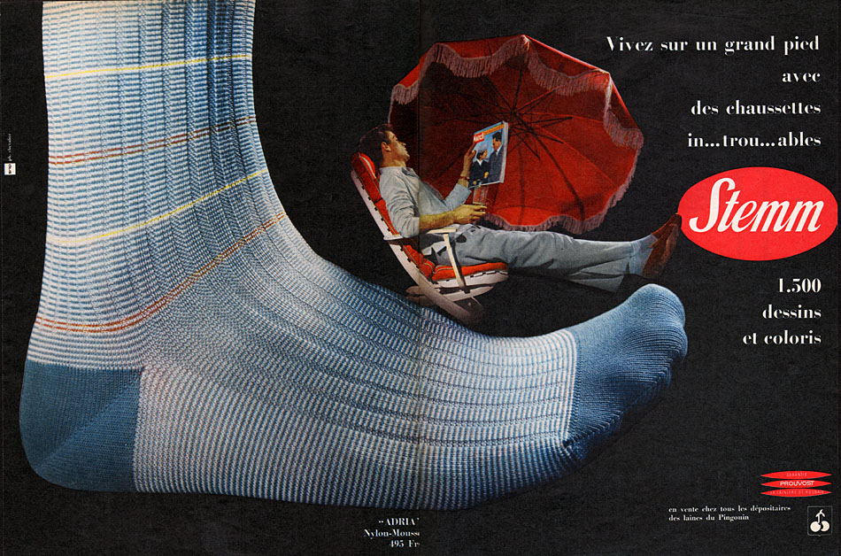 Publicité Stemm 1957