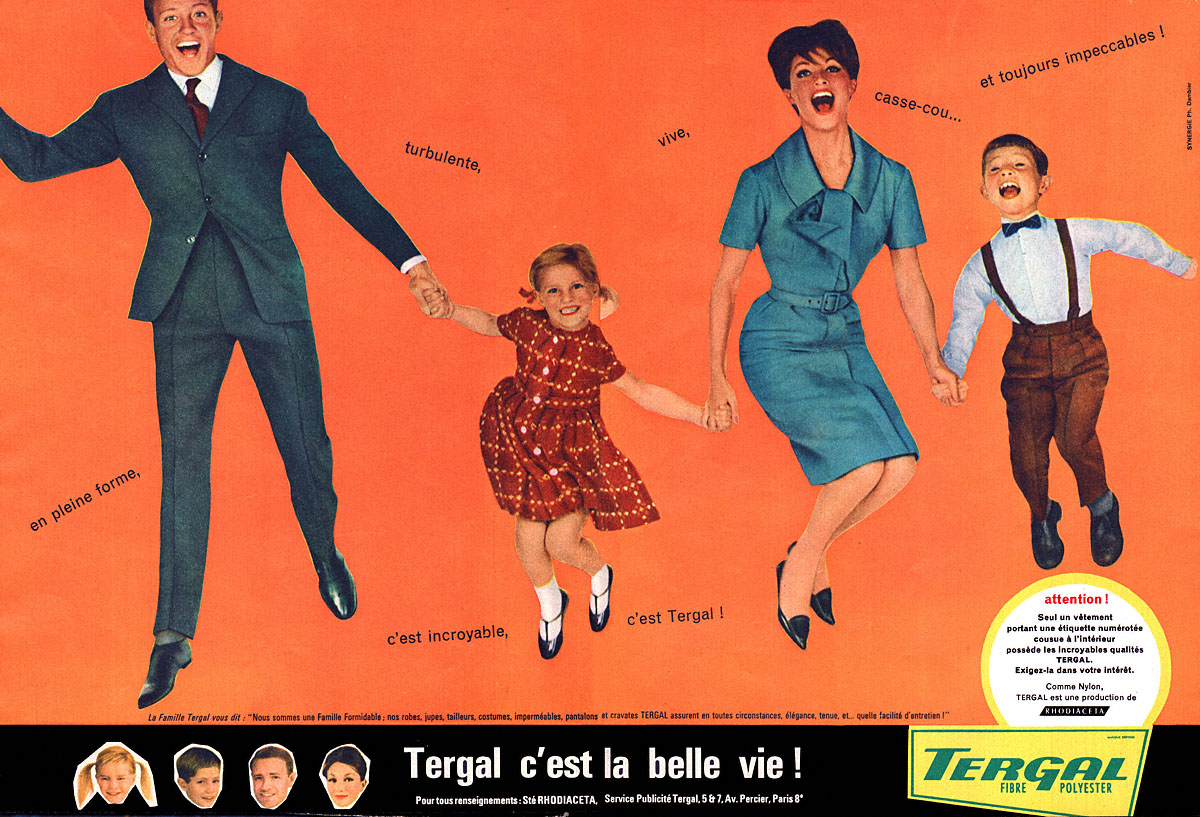 Publicité Tergal 1960