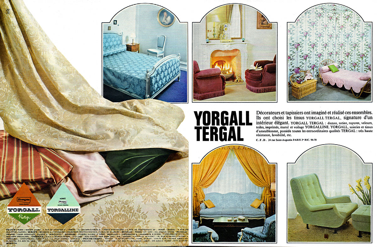 Publicit� Tergal 1965