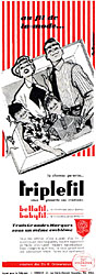 Publicit Triplefil 1955