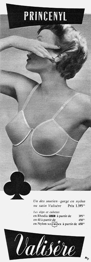 Publicité Valisre 1955