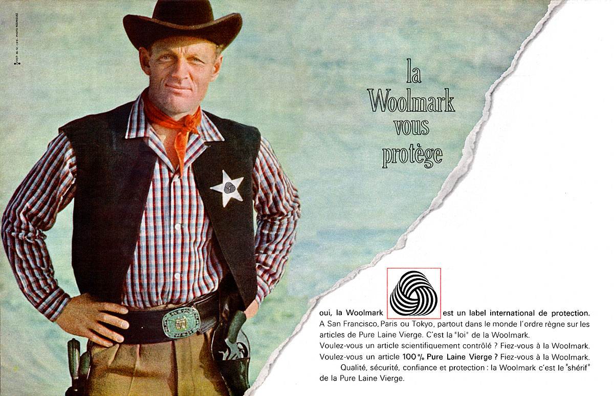 Publicit� Woolmark 1965