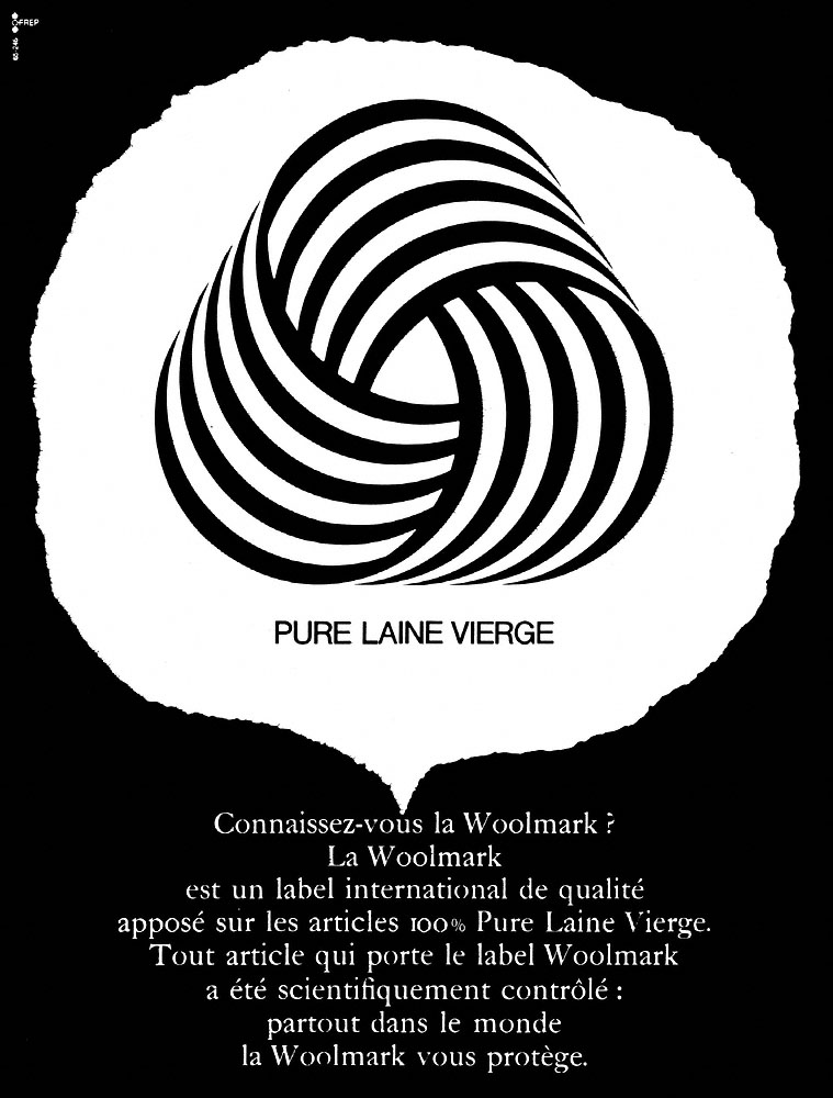 Publicit� Woolmark 1965