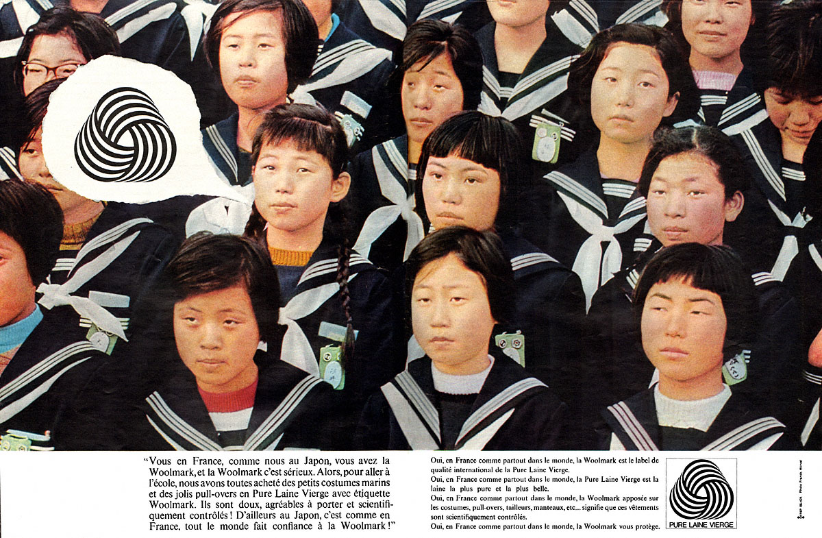 Publicit� Woolmark 1965