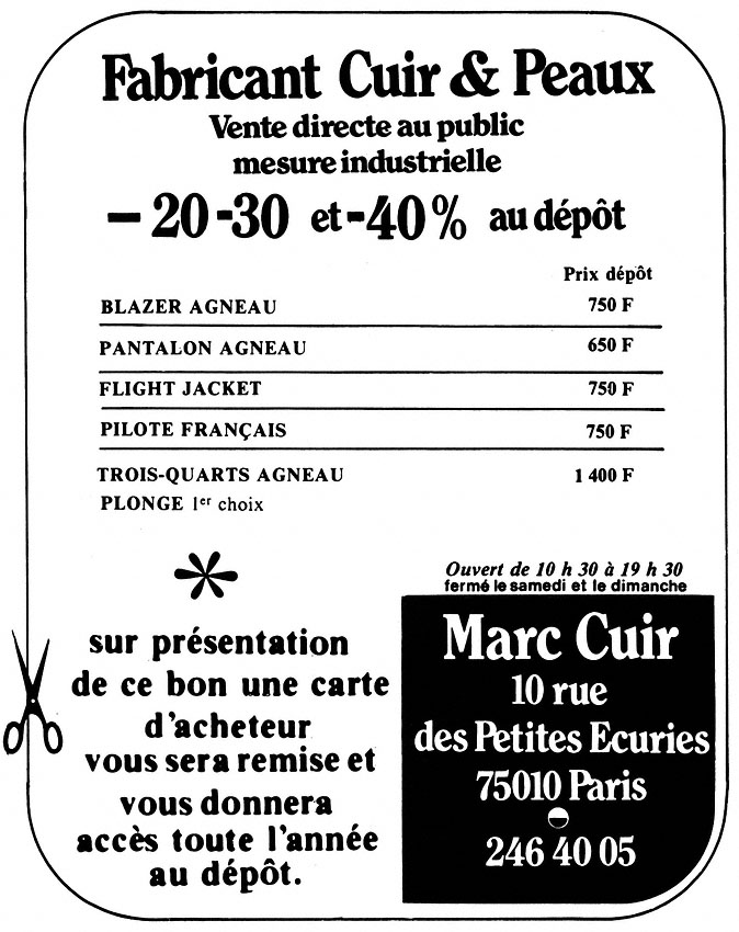 Publicité Zzdivers_HAB7 1983