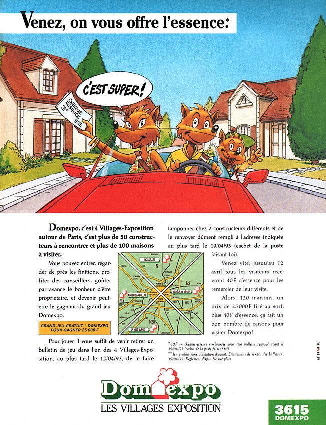 Publicité Domexpo 1993