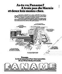 Publicit Immo Paris 1972