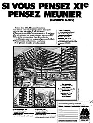 Publicit� Immo Paris 1977