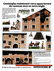 Publicit Interhome 1990