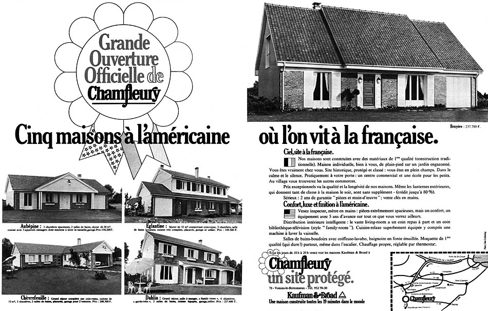 Publicité Kaufman & Broad 1969