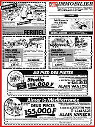 Marque Match Annonces 1986