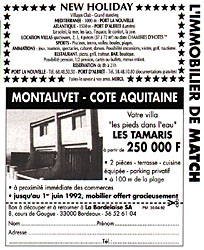 Marque Match Annonces 1992