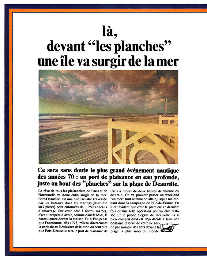 Publicité Mer 1972