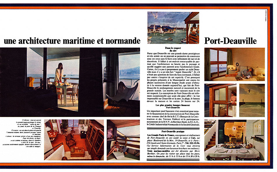 Publicité Mer 1972