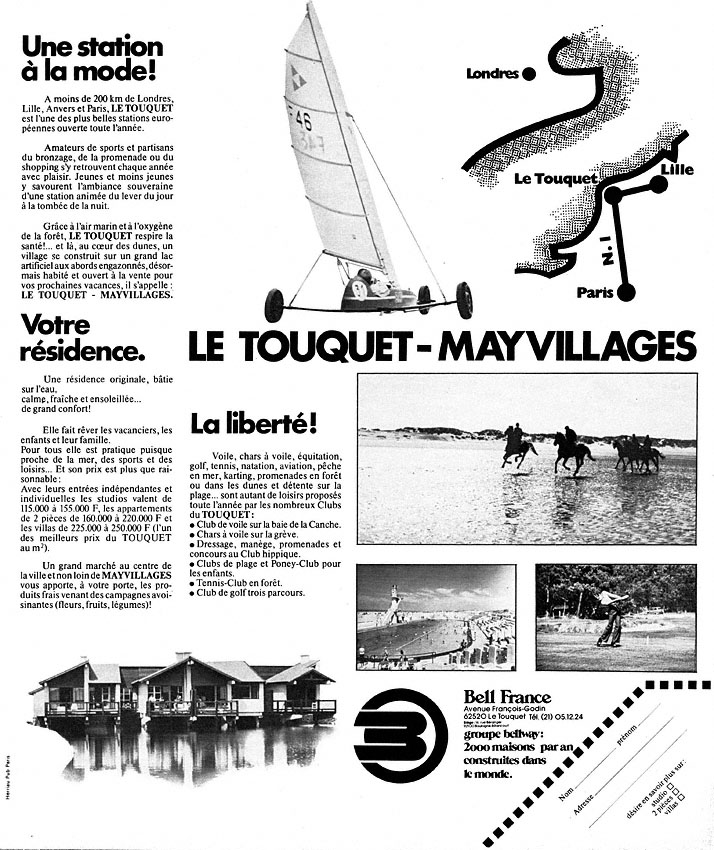 Publicité Mer 1976