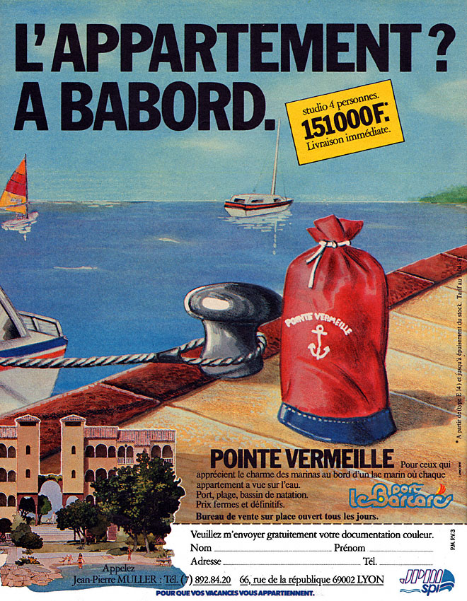 Publicité Mer 1981