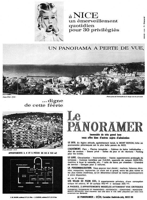 Publicité Mer 1967
