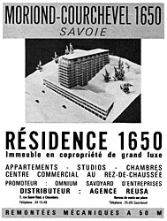 Publicit Montagne 1963