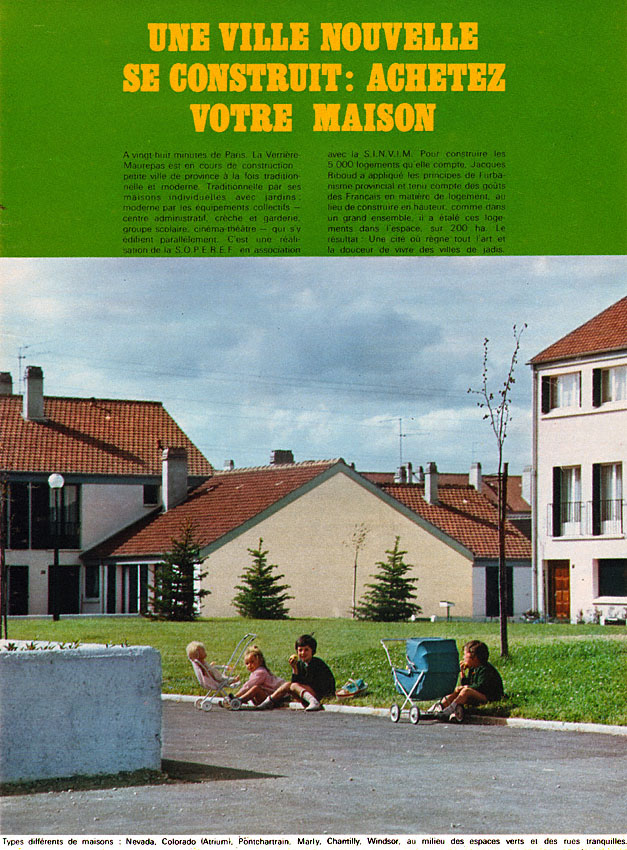 Publicité Paris 1969
