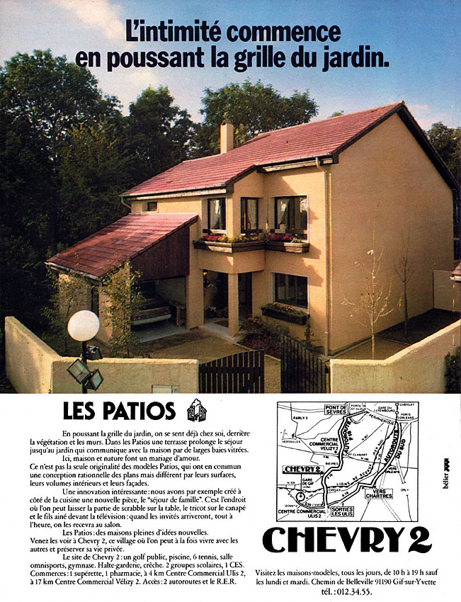 Publicité Paris 1978