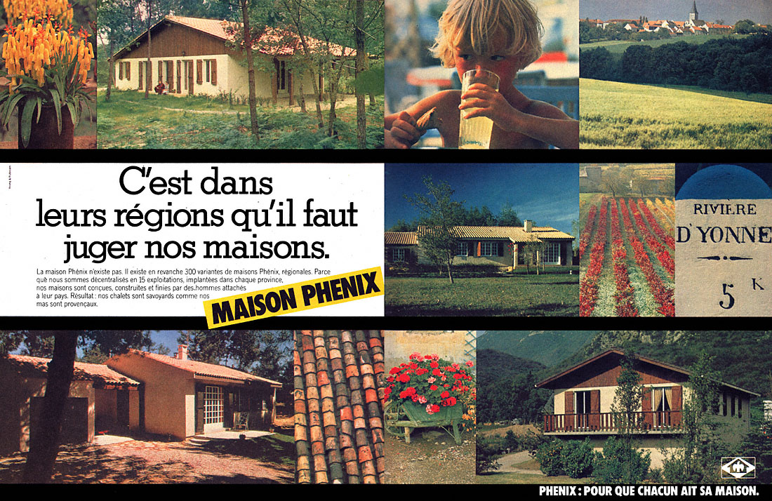Publicité Phenix 1980