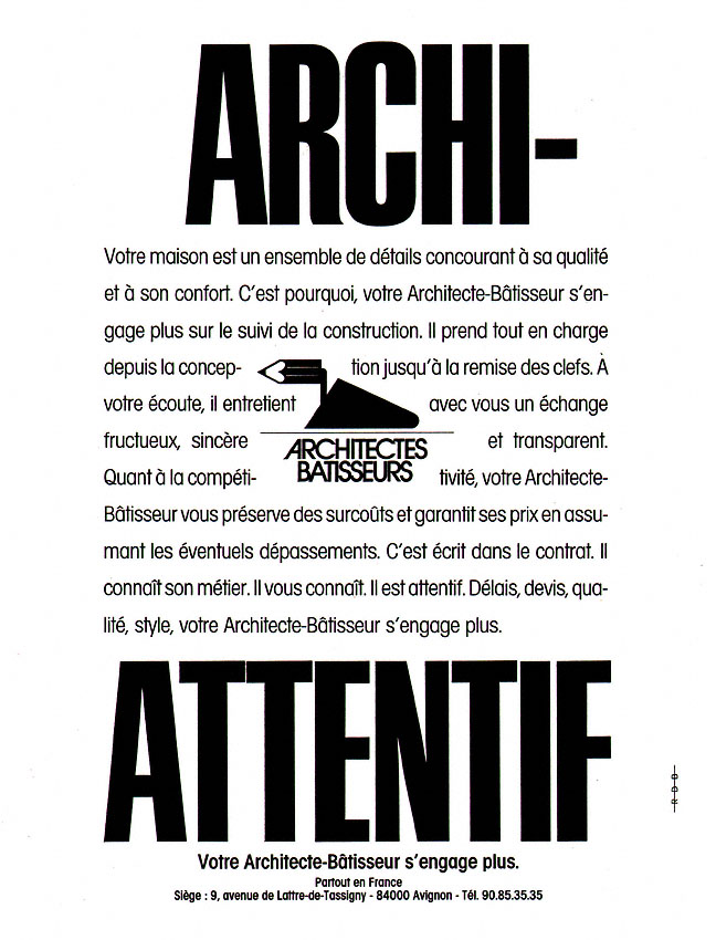 Publicit� ZxDiversMaisons 1988