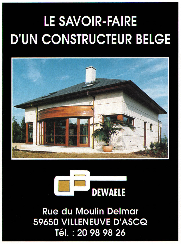 Publicit� ZxDiversMaisons 1996