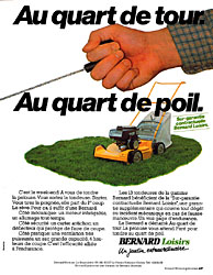 Publicité Bernard 1980