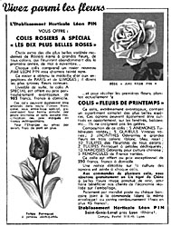 Publicit Lon Pin 1949