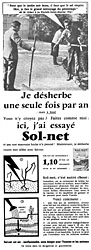 Publicit Sol-Net 1961