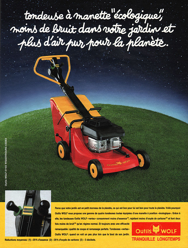 Publicité Wolf 1994