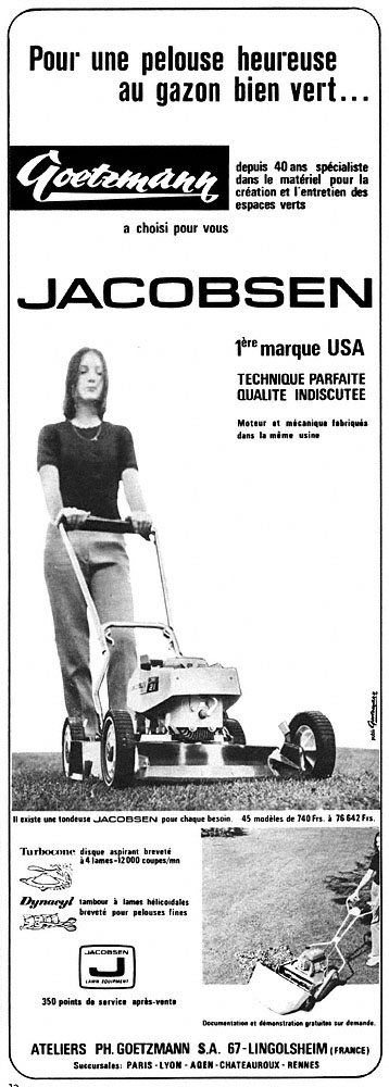 Publicit� Divers 1966