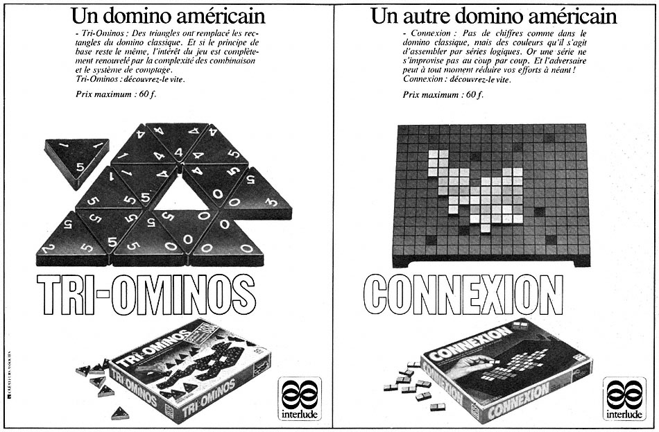 Publicité Interlude 1980