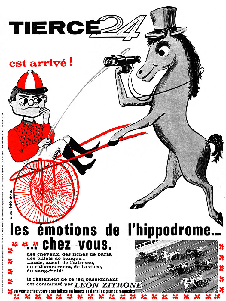 Publicit� Divers 1965