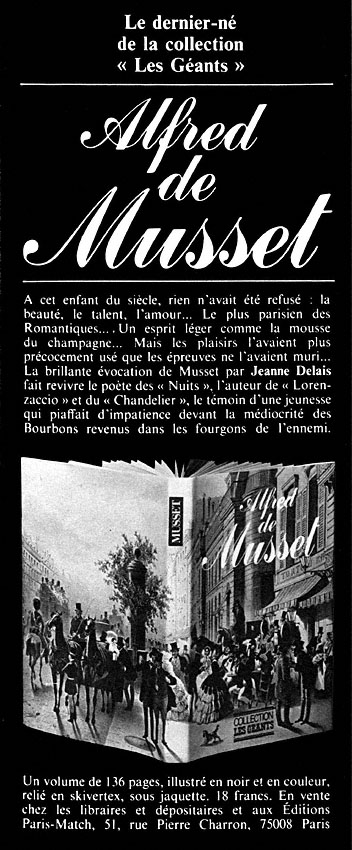 Publicité Editions Charron 1974
