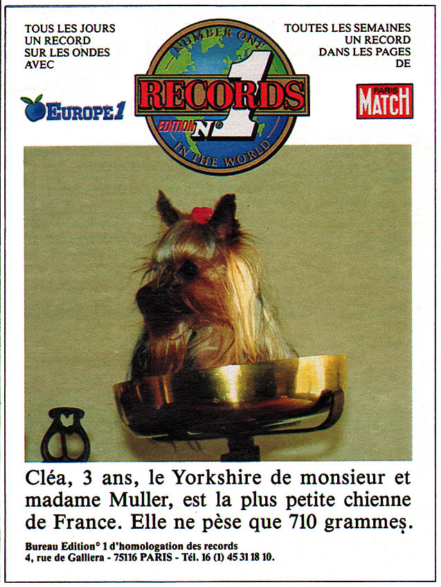 Publicité Editions No.1 1990
