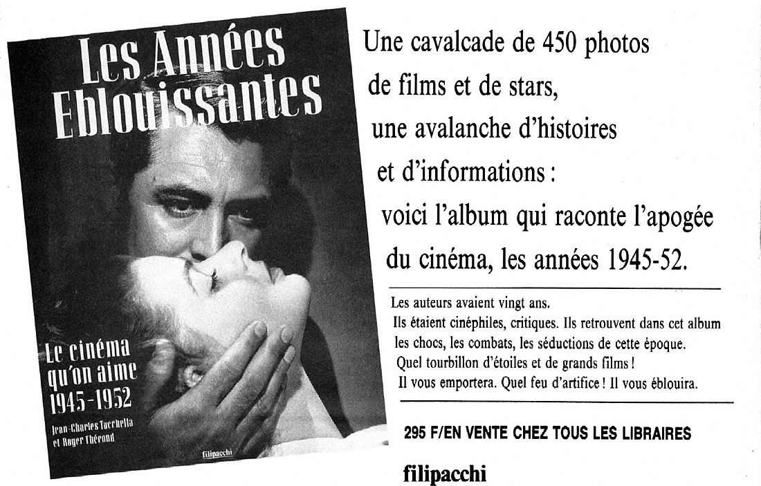 Publicité Filipacchi 1988