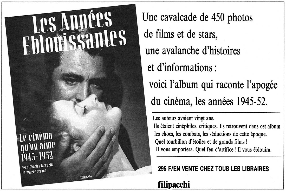 Publicité Filipacchi 1989
