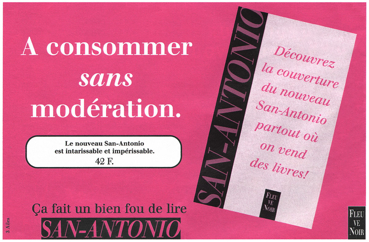Publicité Fleuve Noir 1999