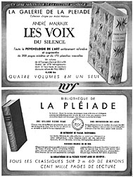 Publicit Gallimard 1951