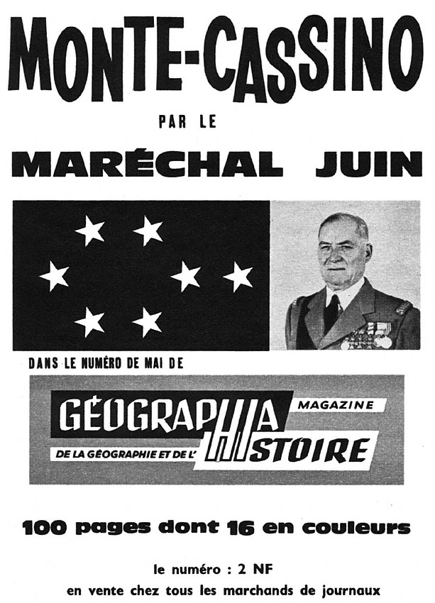 Publicité Geographia 1962