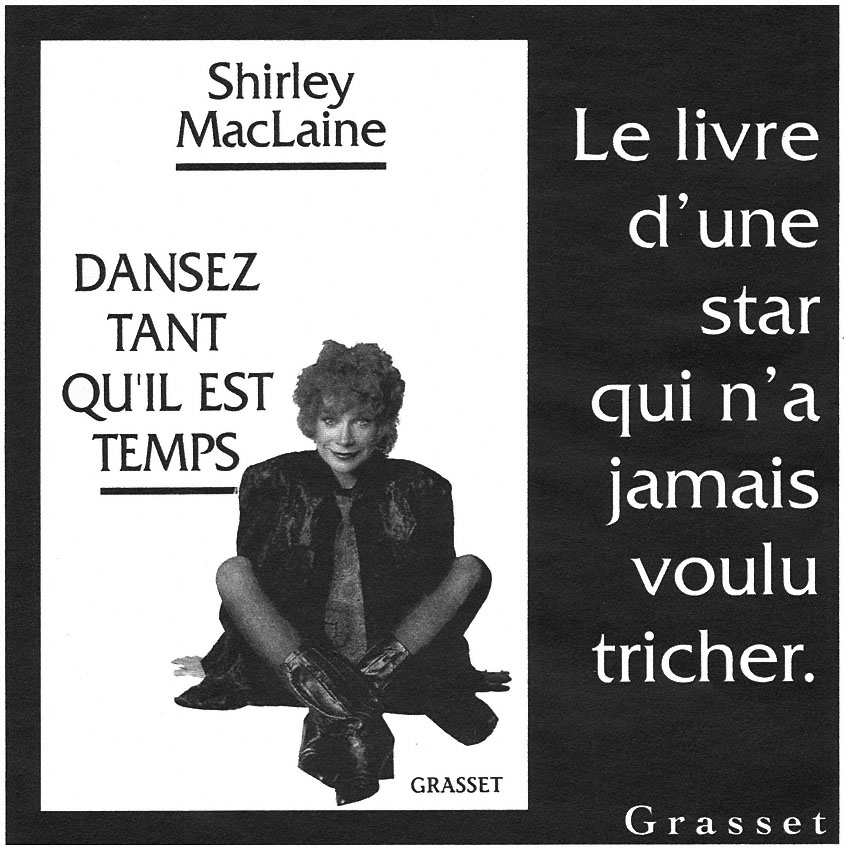 Publicité Grasset 1992