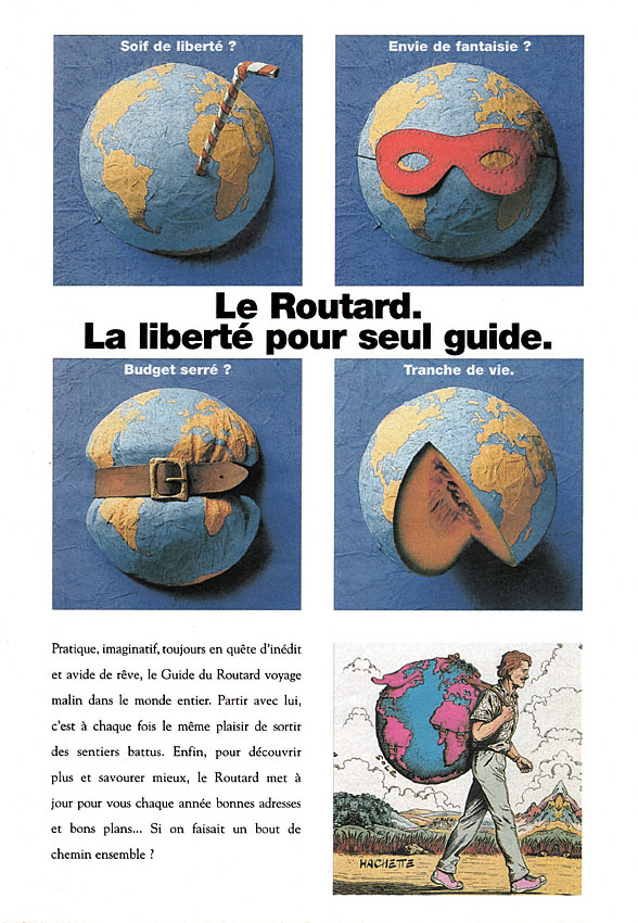Publicité GuideRoutard 1995