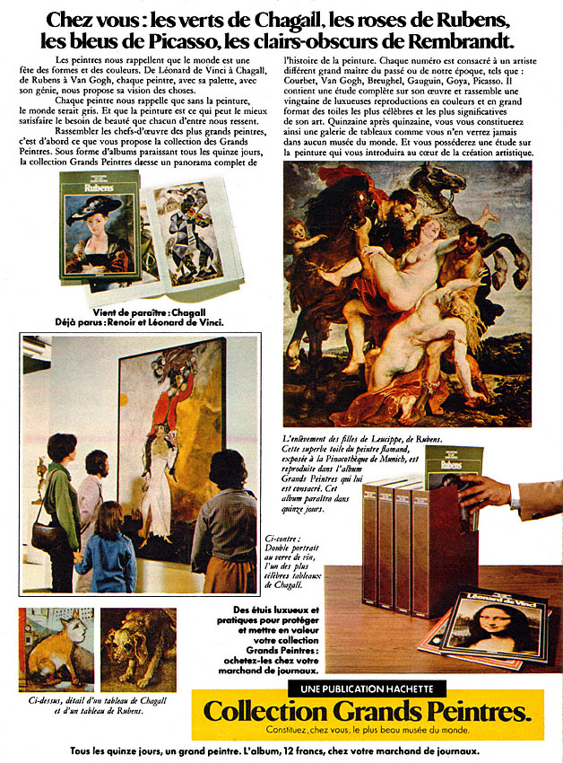 Publicité Hachette 1977