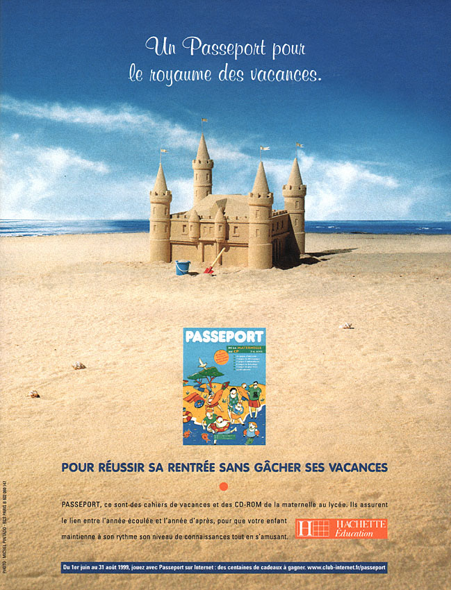 Publicité Hachette 1999