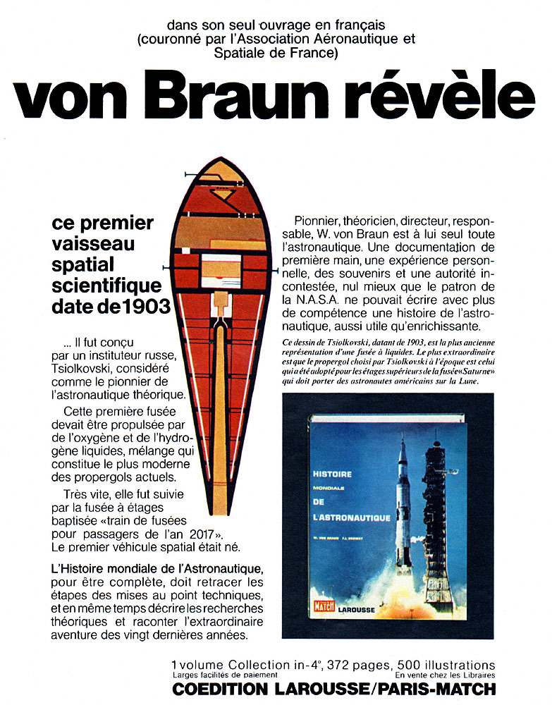 Publicit� Larousse 1969